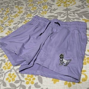 GOAT USA lavender shorts 🪻